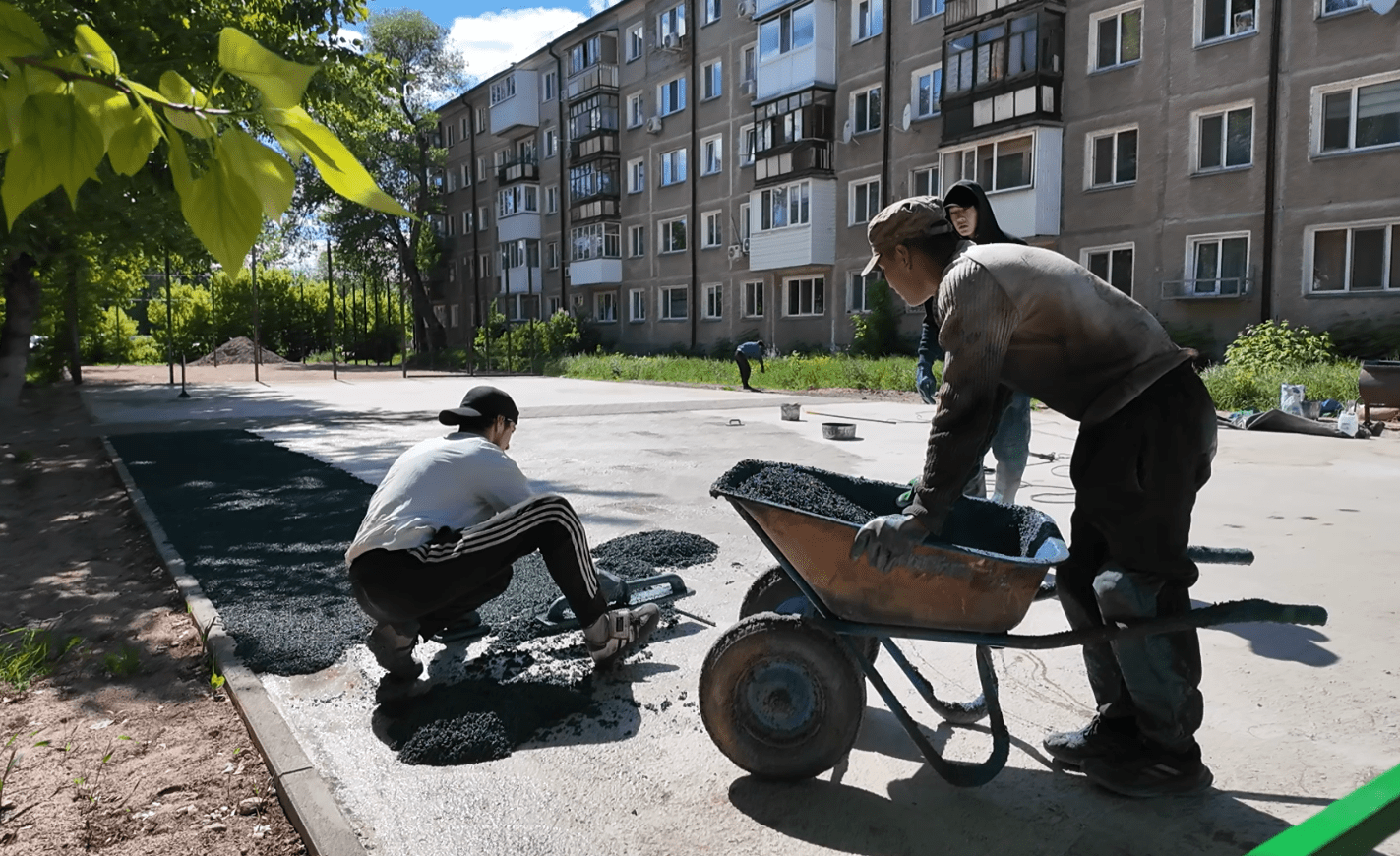 На благоустройство дворов Петропавловска выделили ₸856 млн