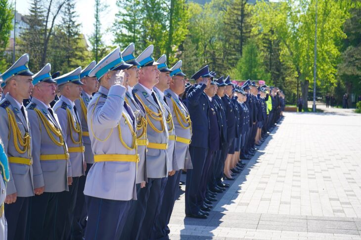 Погоны полковника получили четыре офицера полиции в СКО