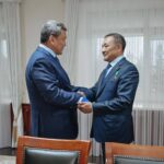 Аким СКО встретился в Айдыном Аимбетовым