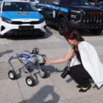 Робопес и 100 новых автомобилей появились в полиции СКО