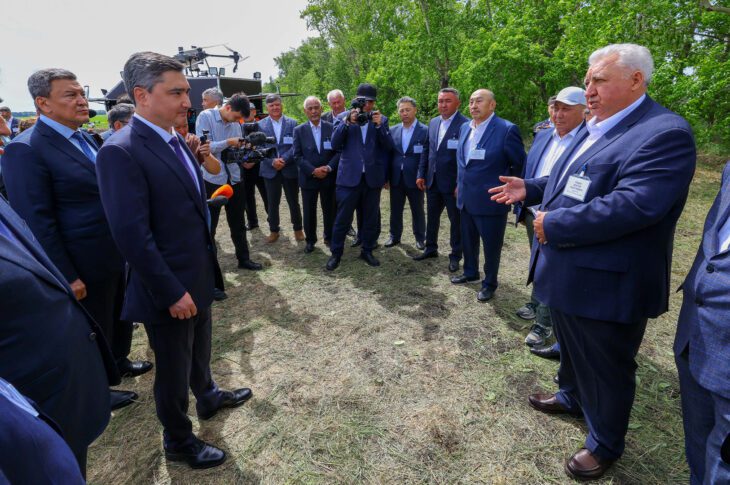 Олжас Бектенов встретился с аграриями в СКО