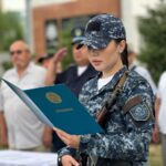10 молодых полицейских приняли присягу в Петропавловске
