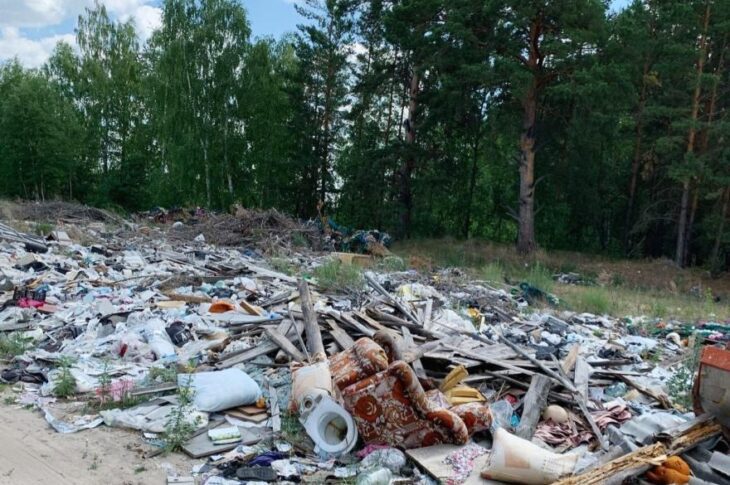 Около 100 незаконных свалок обнаружили в СКО