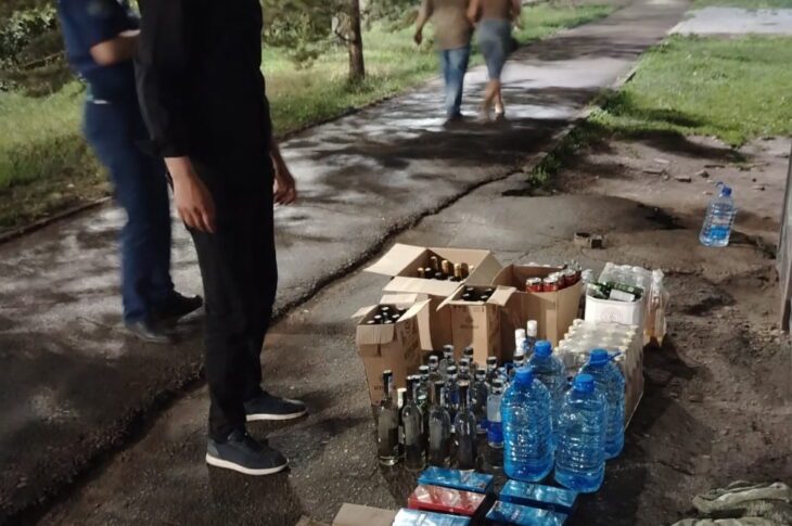 Все спиртное изъяли из магазина в Петропавловске