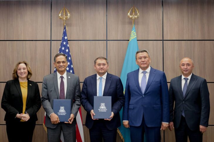В СКО Kozybayev University и Университет Аризоны подписали меморандум