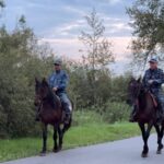 Как патрулируют дачи в Петропавловске