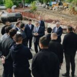 Строительные площадки Петропавловска посетил аким СКО