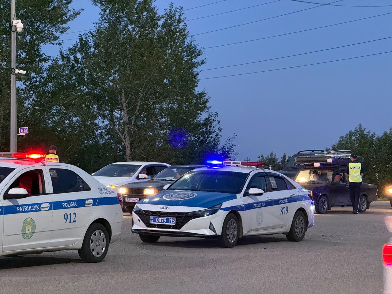 1,1 тыс. нарушений на дорогах выявили за три дня в СКО