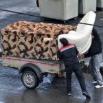 В Петропавловске камеры зафиксировали нарушение благоустройства