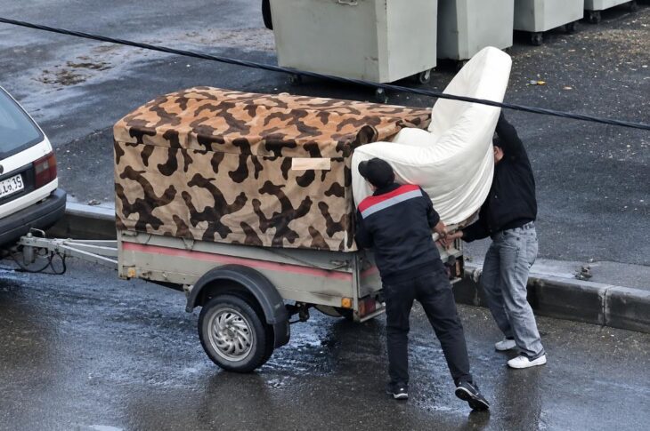 В Петропавловске камеры зафиксировали нарушение благоустройства