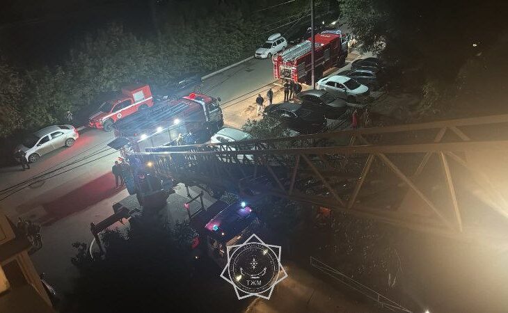Более 30 человек эвакуировали из дома в Петропавловске