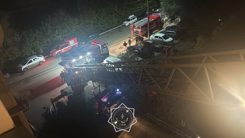 Более 30 человек эвакуировали из дома в Петропавловске