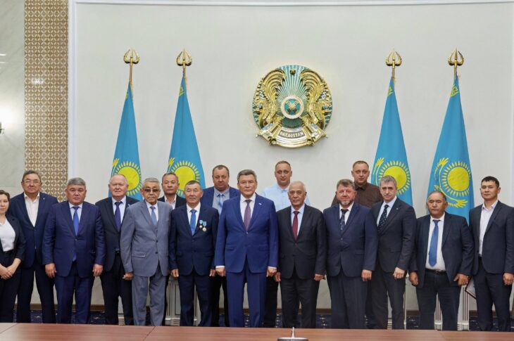 Ко Дню труда получили награды жители СКО