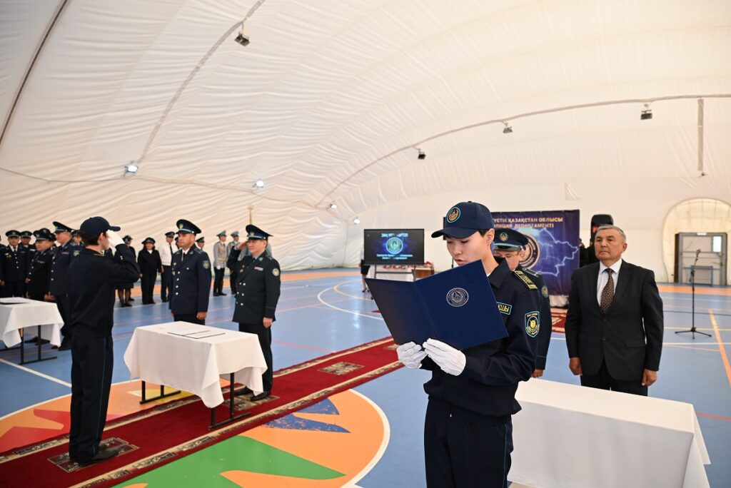 Класс «Жас сақшы» открыли в сельской школе СКО
