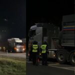 Перевес четырех большегрузов выявили полицейские СКО