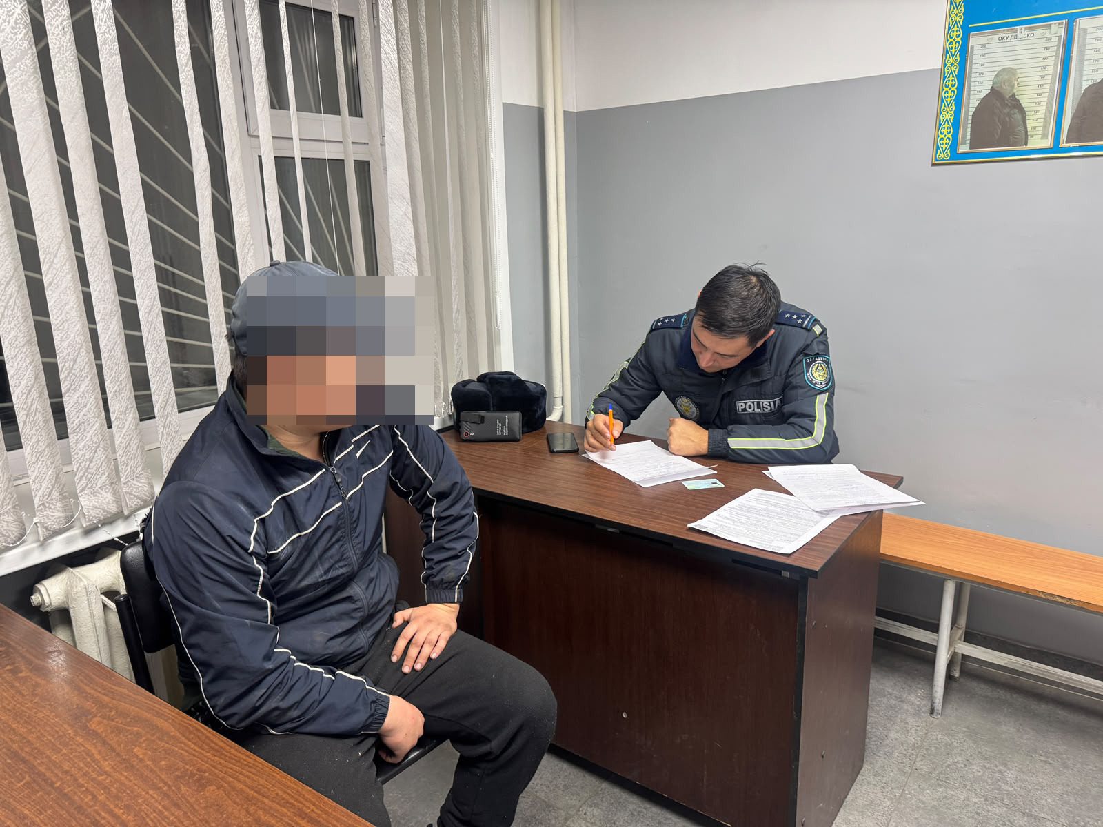 Погоню за нарушителем пришлось устроить полицейским Петропавловска
