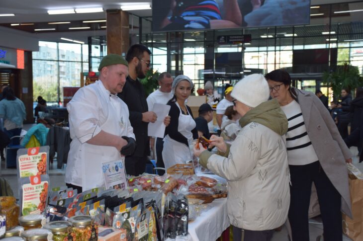 В Петропавловске проходит ярмарка участников «Одно село – один продукт»